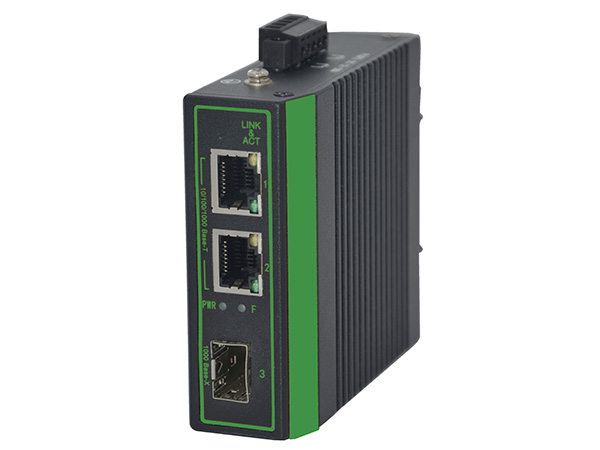 非管理型導軌式工業(yè)級千兆光纖收發(fā)器MKL103G-GF-I